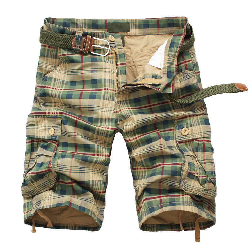Corteiz Cargo Pant - 2026 Summer Men Shorts Fashion Plaid