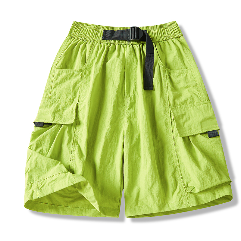 Corteiz Cargo Pant - Y2K Neon Green Cargo Shorts Men