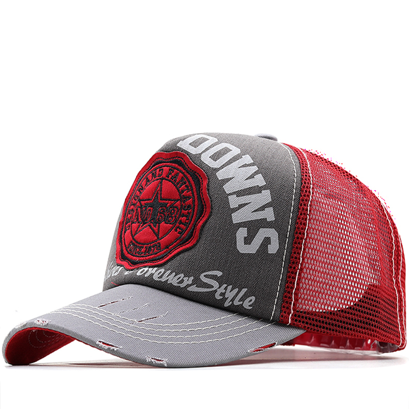 Streetwear Brand Beanie - Fishing Baseball Cap For Men Mesh