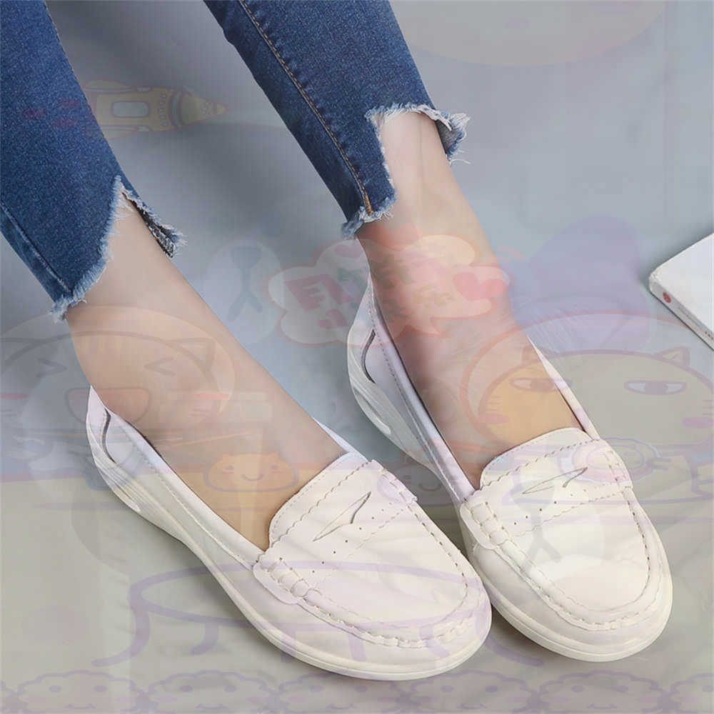 Streetwear Brand Kit - Soft Slip-on Womens Large Size Shoes