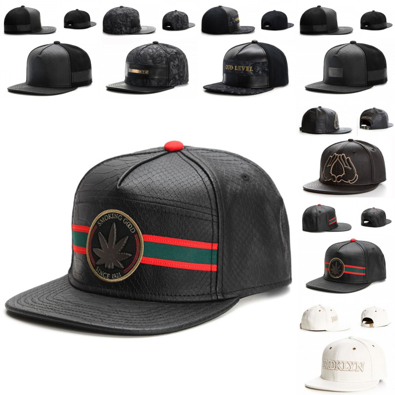 Streetwear Brand Beanie - Fashio Brand Leather Cap Baseball Cap
