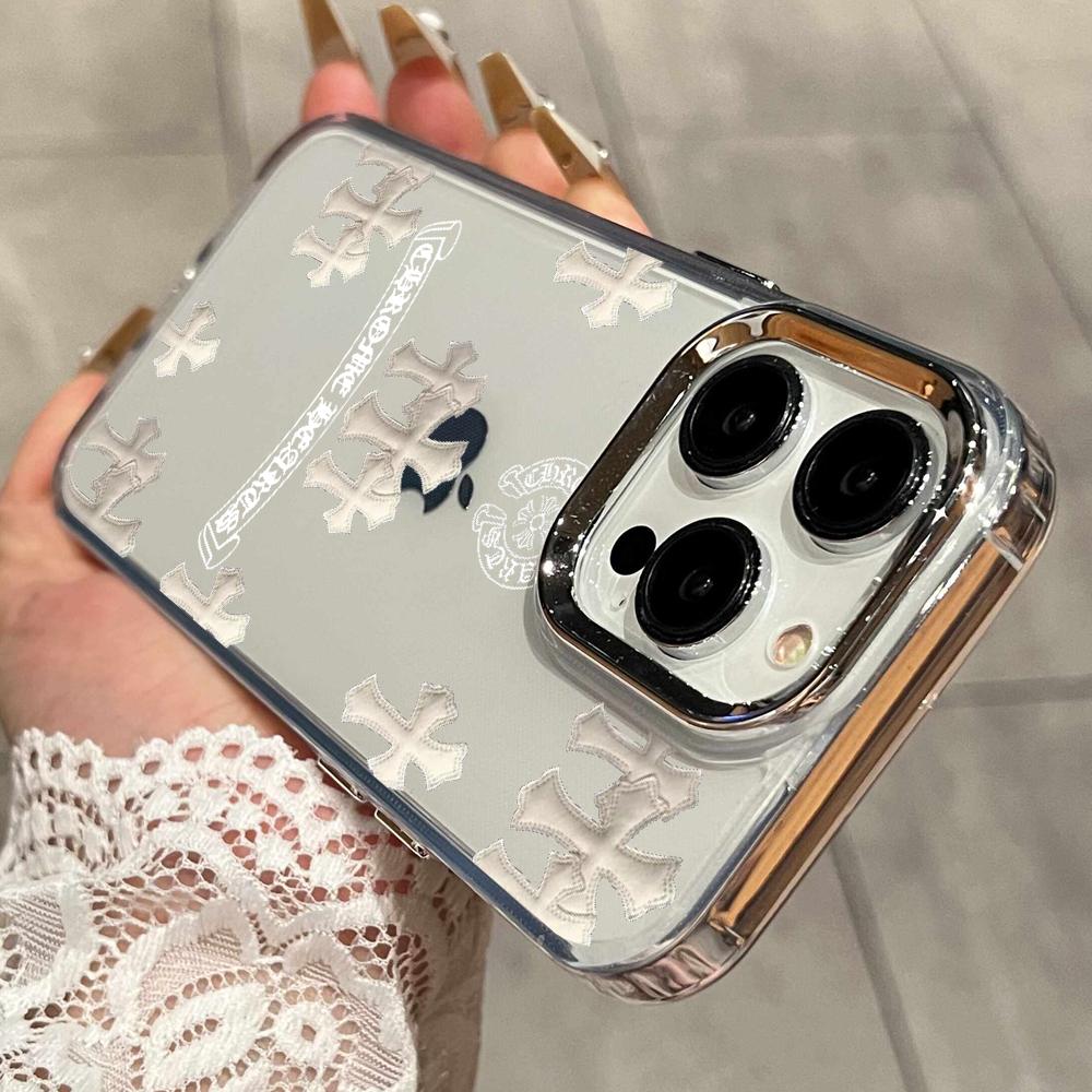 INS Cross Phone Case FOR IPhon - đánh giá và giá Chrome Hearts Ring