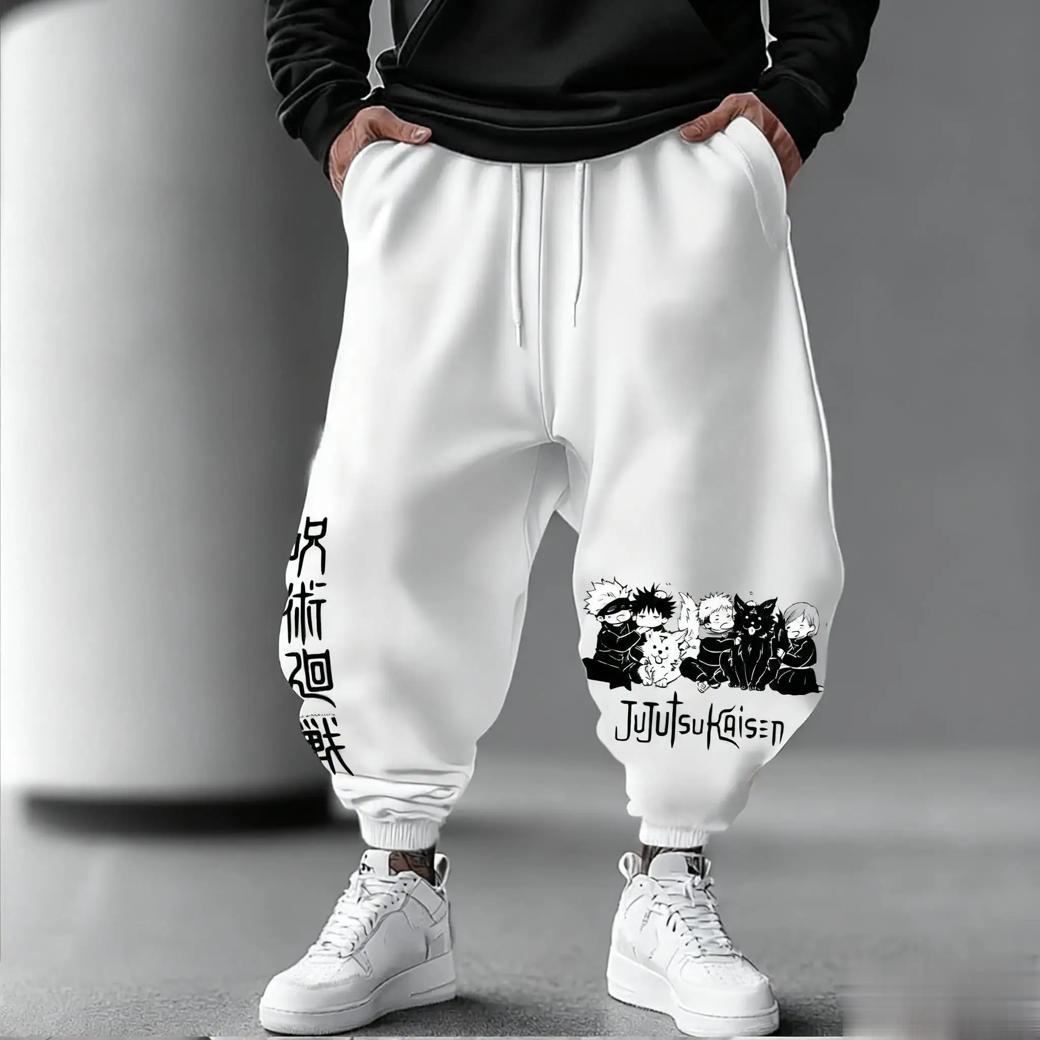 Jujutsu Kaisen Men Jogging Pan - đánh giá và giá Streetwear Brand Beanie