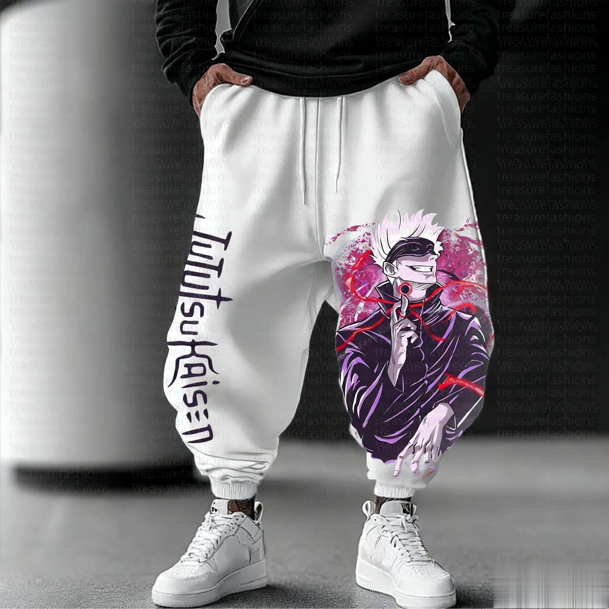 Jujutsu Kaisen Men Jogging Pan - đánh giá và giá Streetwear Brand Beanie
