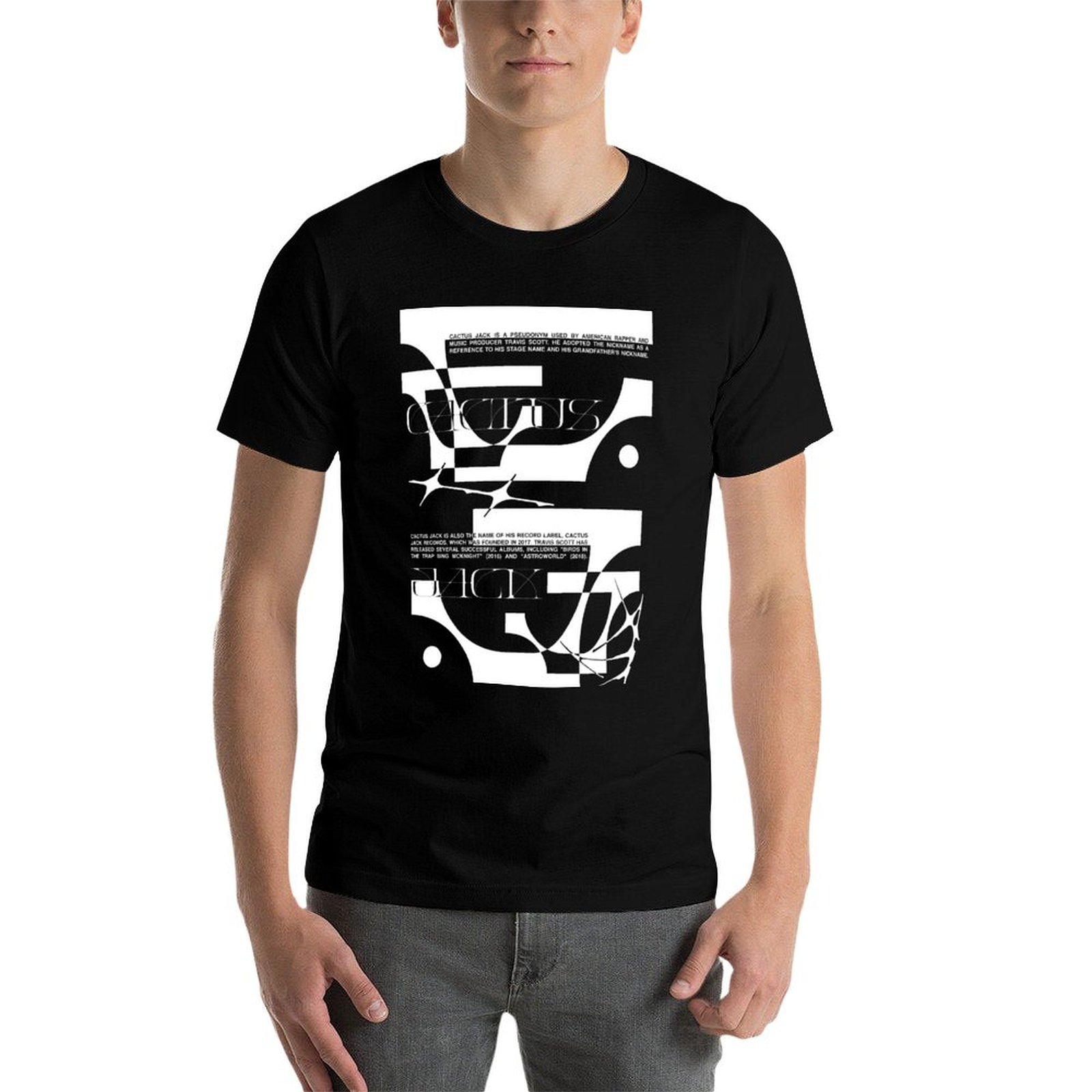 cactus jack T-Shirt Plus Size  - đánh giá và giá Cactus Jack Tee