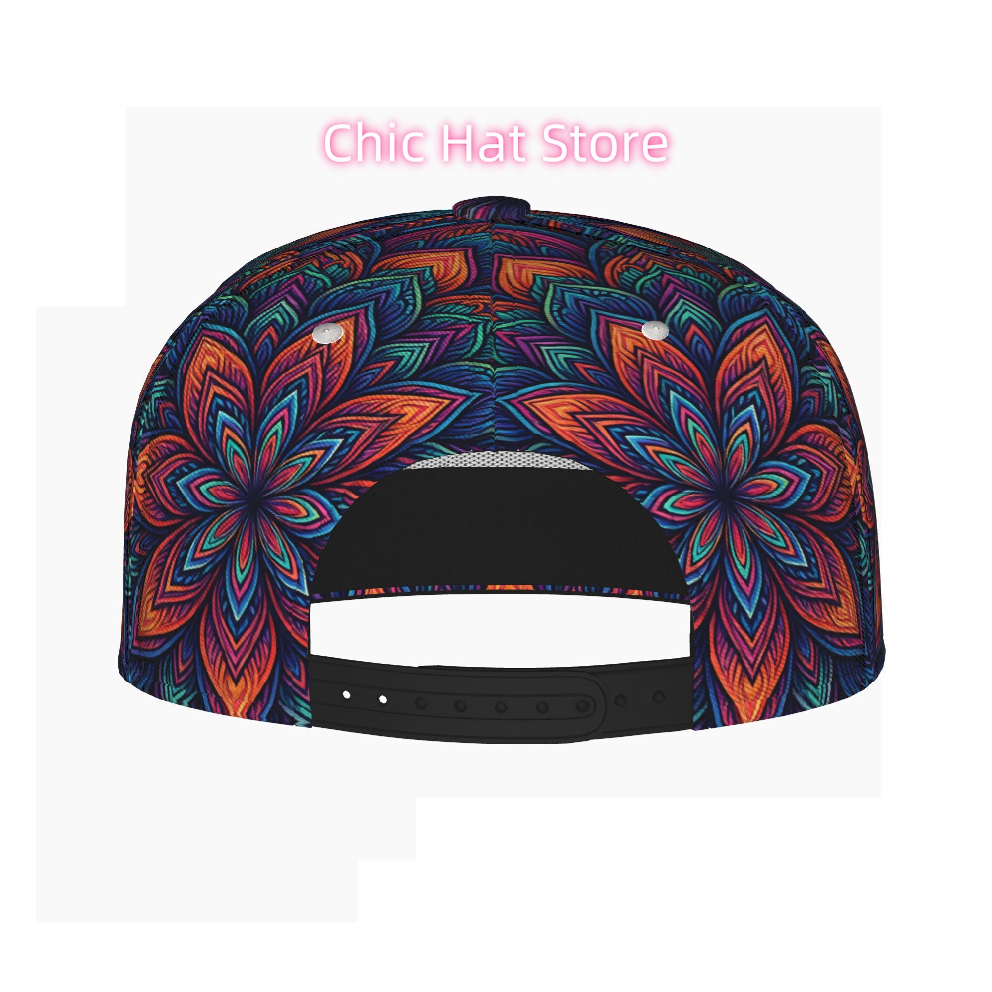 Vibrant Psychedelic Mandala, U - đánh giá và giá Streetwear Brand Beanie