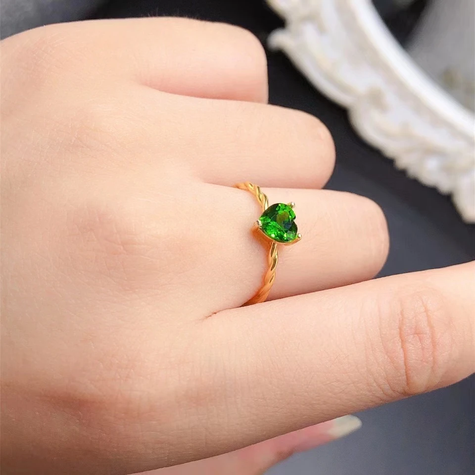 Classsic Heart Gemstone Engage - đánh giá và giá Chrome Hearts Ring