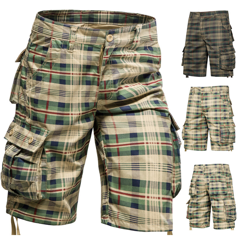 New Summer Men Cotton Cargo Sh - đánh giá và giá Corteiz Cargo Pant