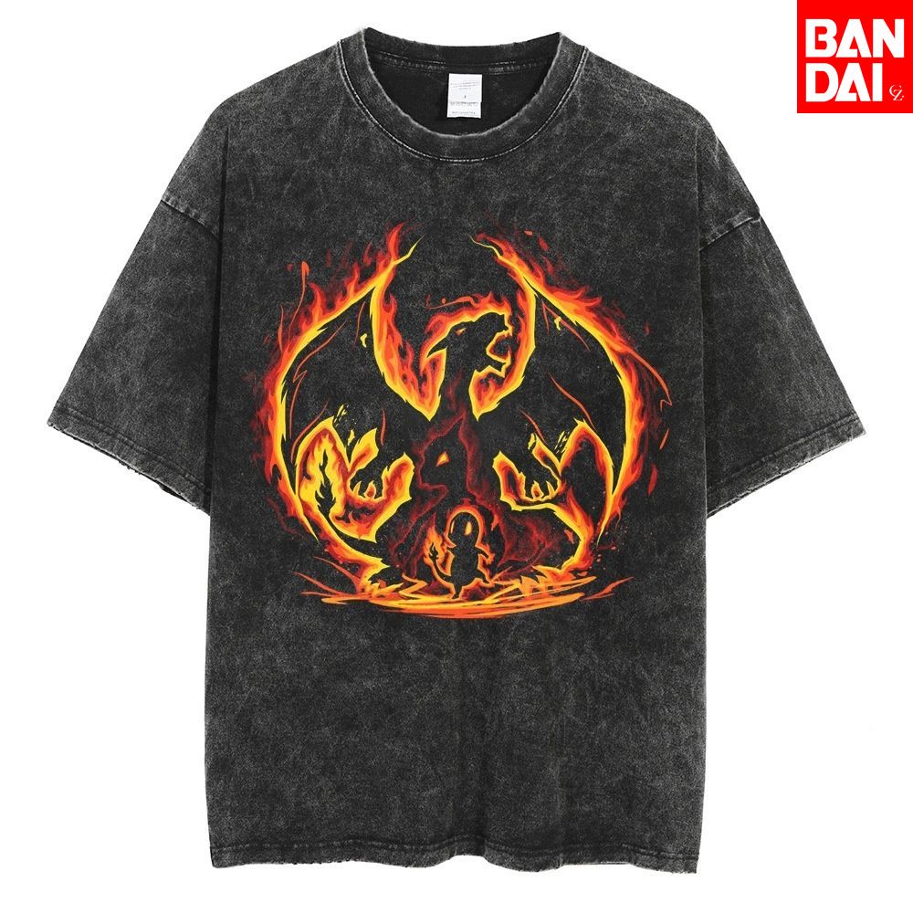 Pokemon Charizard T Shirt Men  - đánh giá và giá Streetwear Brand Beanie