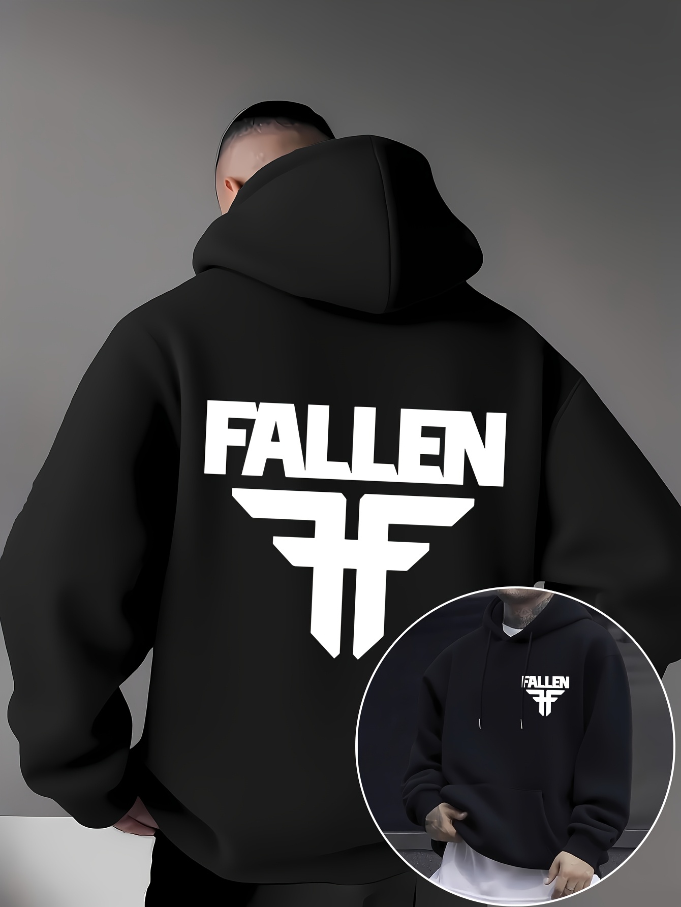 Skate Style FALLEN Hoodie for  - đánh giá và giá Streetwear Brand Logo Design