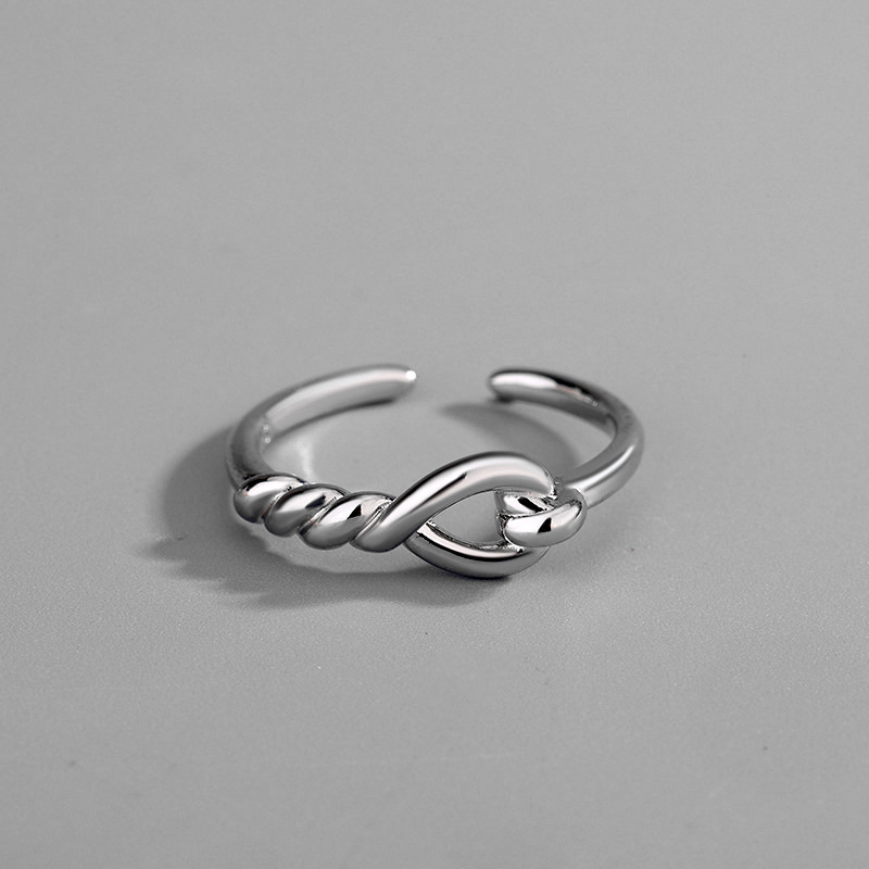 925 Sterling Silver Entangled  - đánh giá và giá Chrome Hearts Ring