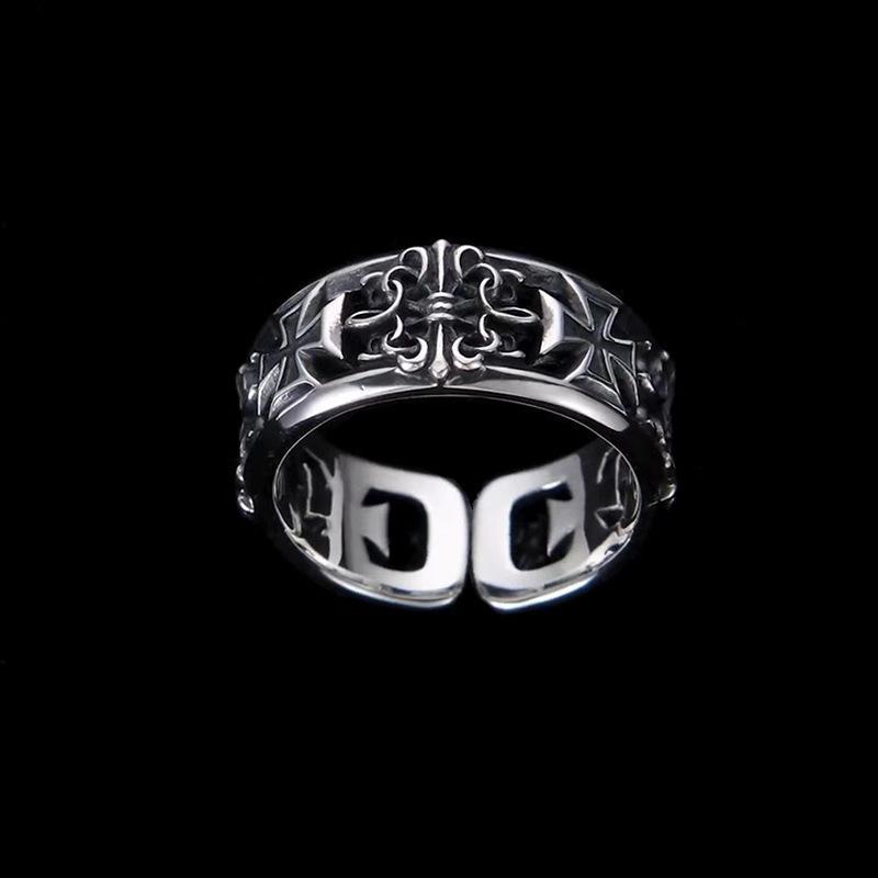 New retro cross hip-hop punk s - đánh giá và giá Chrome Hearts Ring