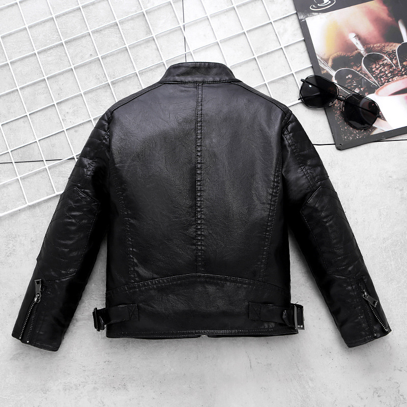 Boys Motorcycle Pu Leather Wat - đánh giá và giá Streetwear Brand Logo Design