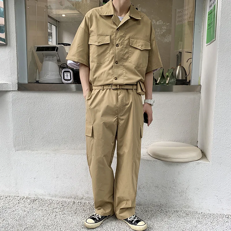 Male Fashion with Leather Belt - đánh giá và giá Corteiz Cargo Pant