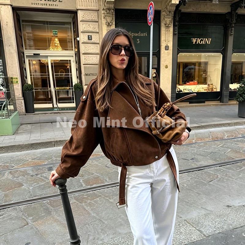 Neo Mint Autumn New Brown Over - đánh giá và giá Streetwear Girl Brand