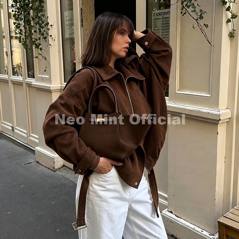 Neo Mint Autumn New Brown Over - đánh giá và giá Streetwear Girl Brand
