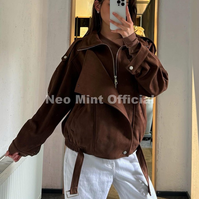 Neo Mint Autumn New Brown Over - đánh giá và giá Streetwear Girl Brand