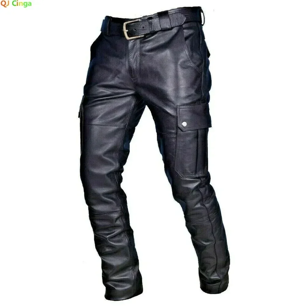 Men's Leather Motorcycle Pants - đánh giá và giá Corteiz Cargo Pant