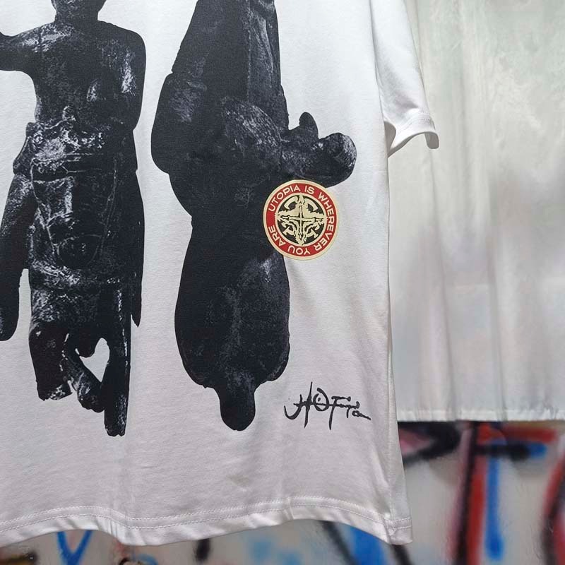 Summer White Breathable Cotton - đánh giá và giá Cactus Jack Tee