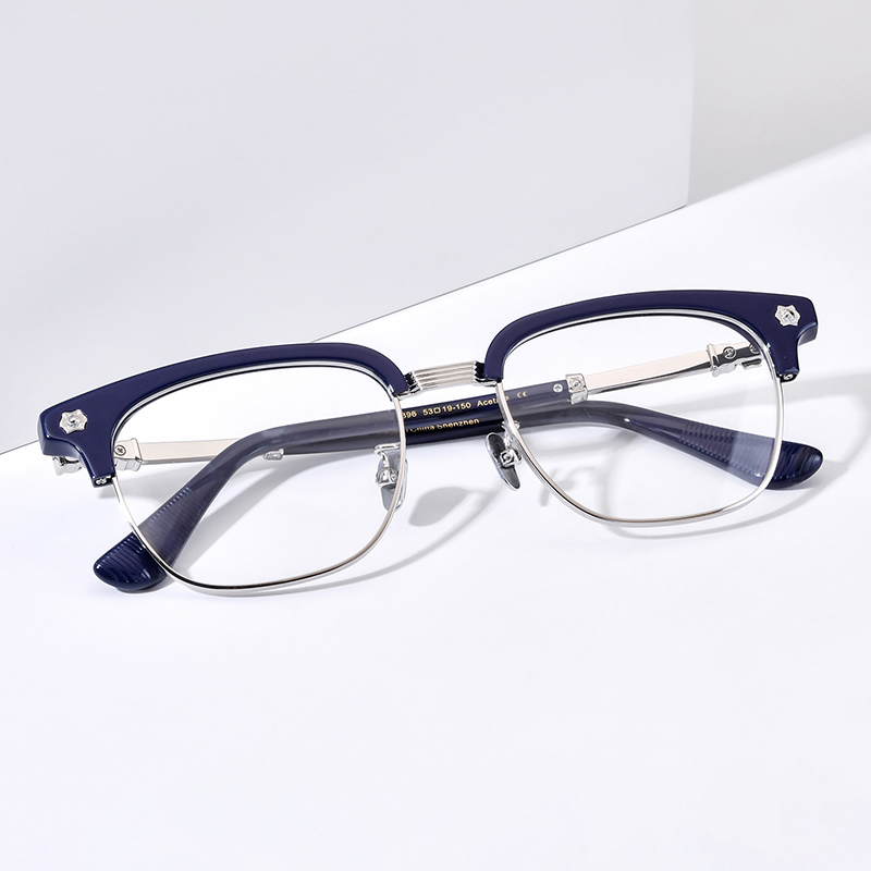 HEPIDEM Acetate Glasses Frame  - đánh giá và giá Chrome Hearts Ring