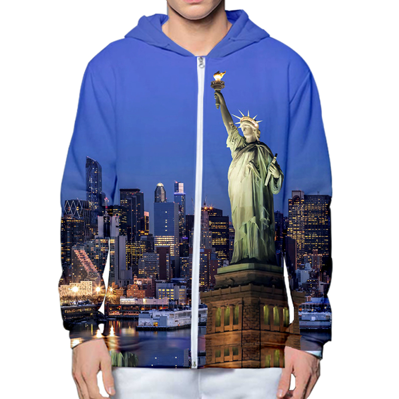 Autumn Winter 3D Printed New Y - đánh giá và giá Streetwear Brand New York