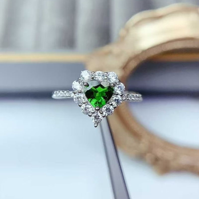 Pure 925 Silver Gemstone Ring  - đánh giá và giá Chrome Hearts Ring