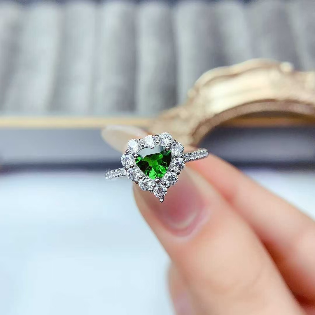 Pure 925 Silver Gemstone Ring  - đánh giá và giá Chrome Hearts Ring