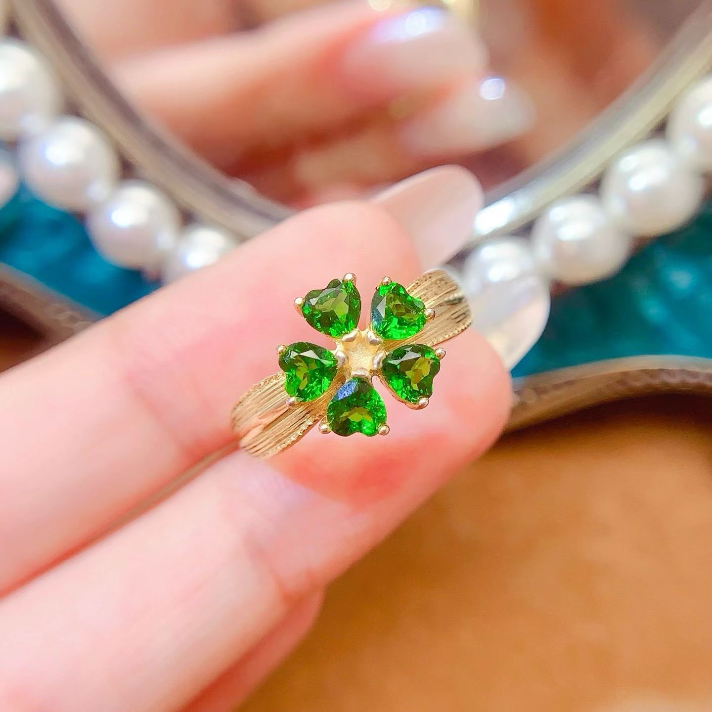 Natural Chrome Diopside Ring w - đánh giá và giá Chrome Hearts Ring