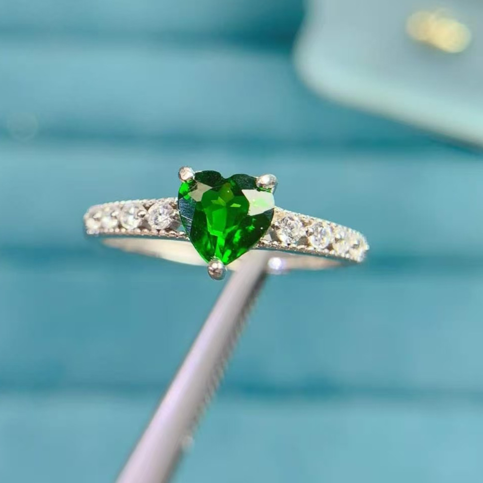 Pure 925 Silver Gemstone Ring  - đánh giá và giá Chrome Hearts Ring