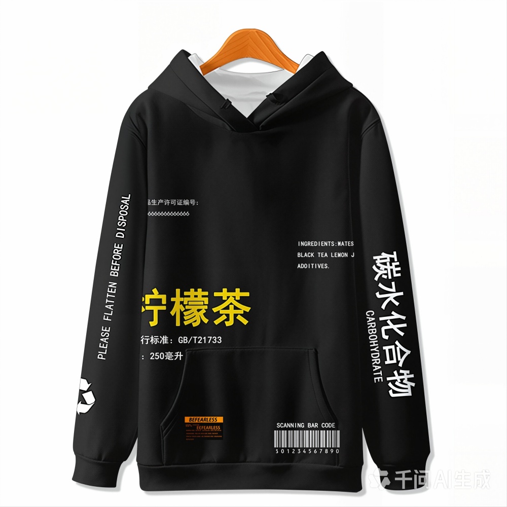New Hoodie Lemon Tea 3D Digita - đánh giá và giá Streetwear Girl Brand